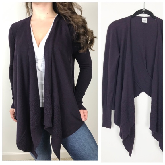 cabi drape front cardigan